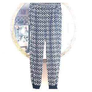 GREYLIN Pattern Slouch Pants Size Small